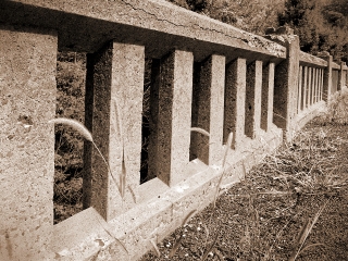 A moody shot along the old bridge