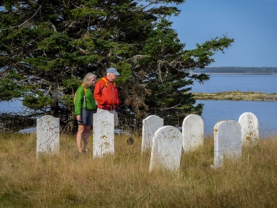 Baker Island historic cemetery