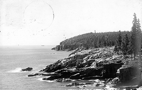 Otter Point Lookout Tower, postmarked 1927