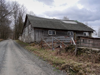 One of the old barns