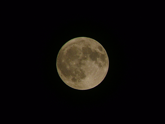 Our second try at capturing the moon was more successful!